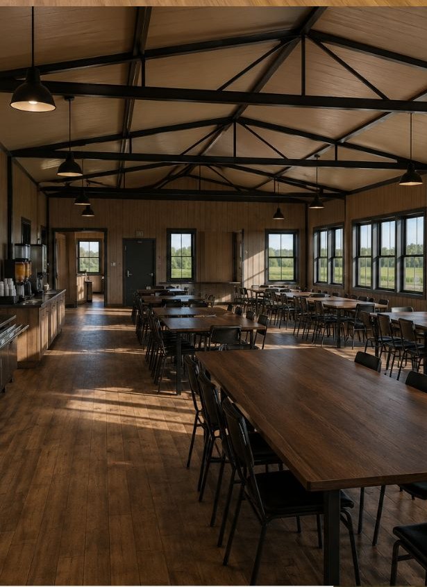 Dining hall / commissary at a Namche Base village